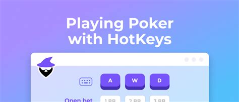 poker hotkeys|Hotkeys Online Poker .